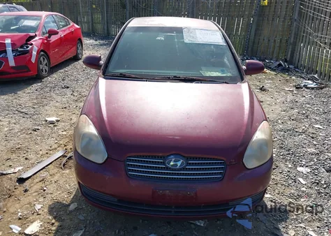 2006 Hyundai Accent Gls z USA, uszkodzony, nr VIN KMHCN46C26U014888